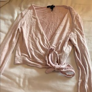 Long sleeve crop top